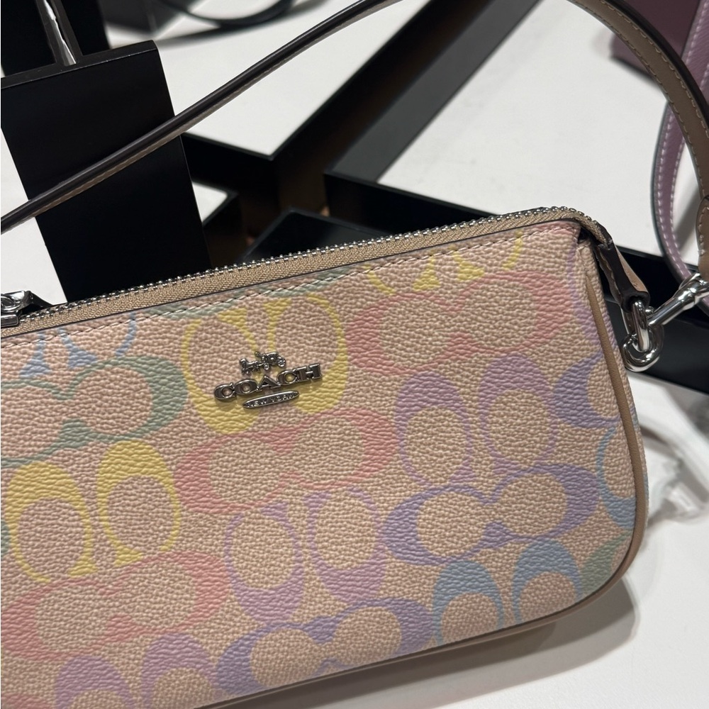 Coach Nolita 19 In Rainbow Signature Canvas cdc38 - Picture 2 of 10